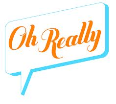 oh really logo