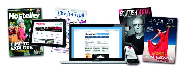A selection of Connect's publications, across print, web and digital platforms