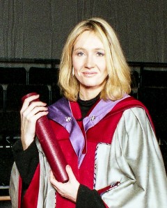Honorary Graduate, J.K. Rowling 2000
