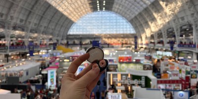 Loop Earplugs on London Book Fair background