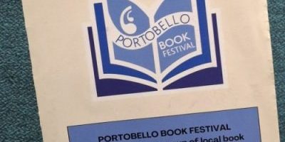 Leaflet reads: Portobello Book Festival. 3rd-5th October